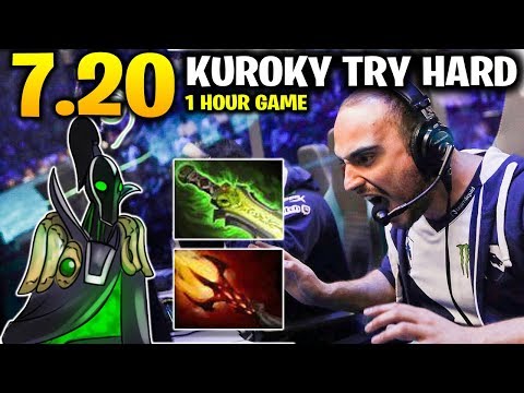 KUROKY TRY HARD WITH RUBICK DAGON 5 + ETHEREAL BLADE IN DOTA 7.20