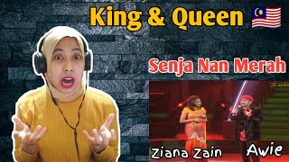 Download lagu AWIE & ZIANA ZAIN - SENJA NAN MERAH (REACTION) mp3