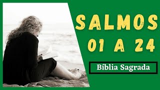 SALMOS PARA DORMIR - DORMIR OUVINDO A PALAVRA DE DEUS -  01 A 24 SELECAO