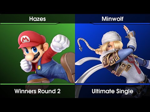 Dreamland Weekly #14 Winners Round 2 - Hazes (Mario) Vs. Minwolf (Sheik) SSBU Ultimate Tournament