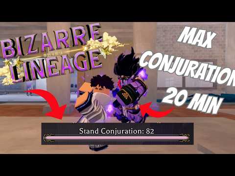 How to MAX CONJURATION (Fastest Way) | Bizarre Lineage