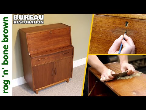 Restoring A Mid Century Modern Bureau