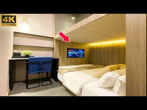 Staying in a $100 Single Capsule Hotel Chain in Singapore