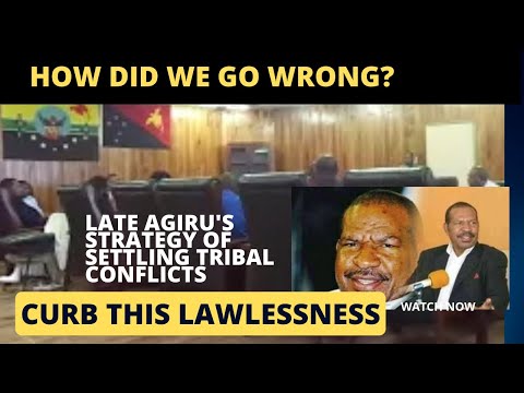 In loving memory of Late Hela Governor Anderson Agiru