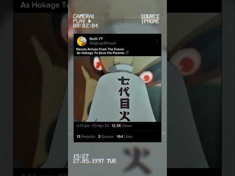 Naruto Saves His Parents From Kurama