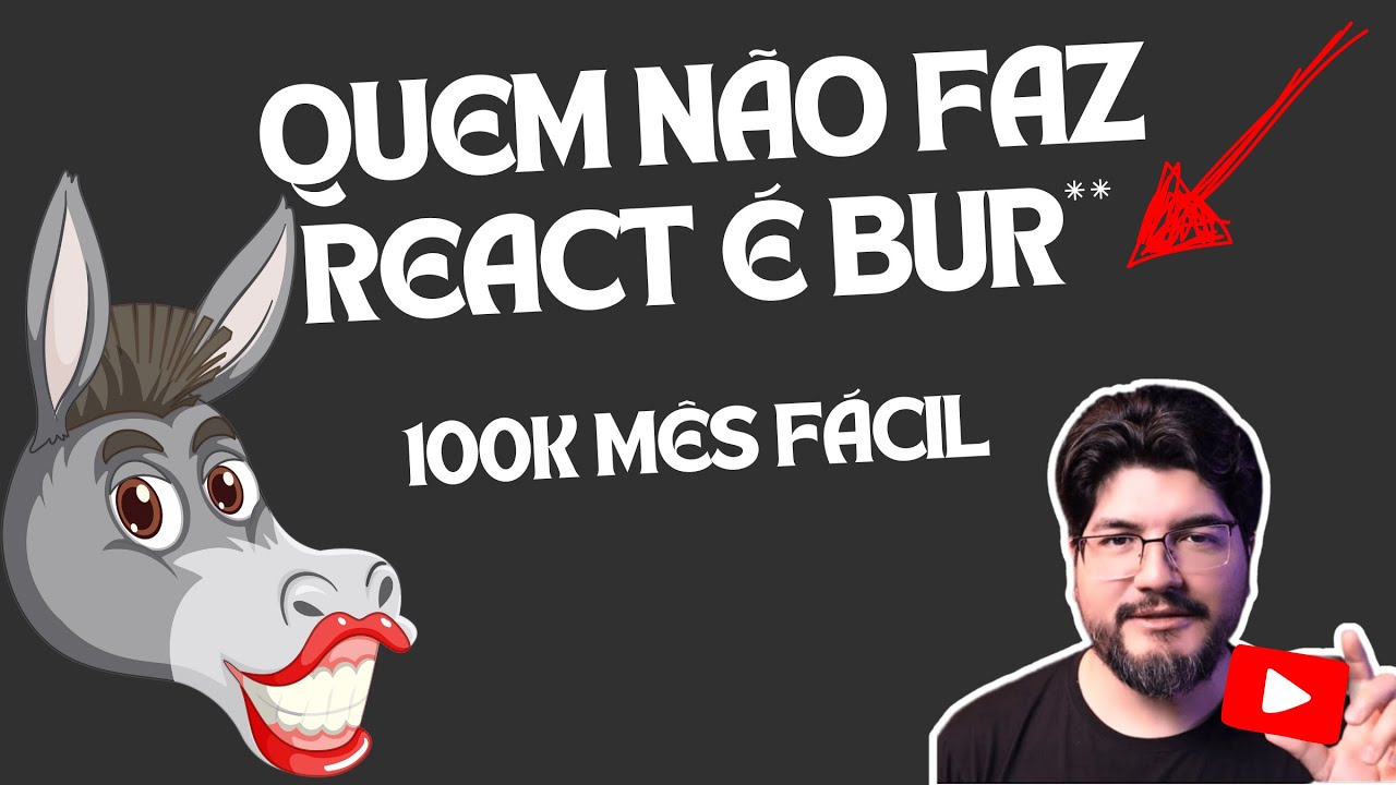 Saiba Quanto Ganha um Canal de React no Youtube, e Porque Você deveria Criar um em 2025!