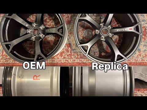 Alibaba 370z Nismo V1 wheel vs OEM