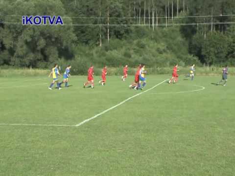 Fotbal příprava mezi Kuřimí a Polnou 1.část.mpg