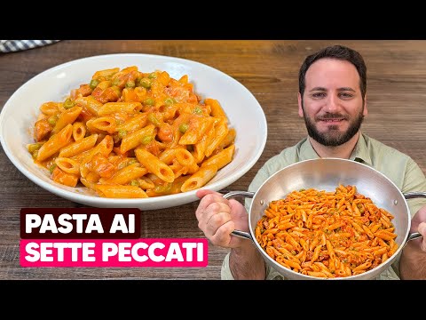 PASTA AI 7 PECCATI: la pasta alle 7 P più CREMOSA che tu abbia mai mangiato!