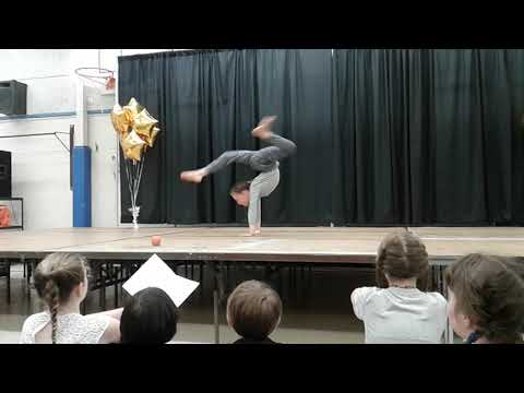 Ayla's talent show contortionist 4-11-19