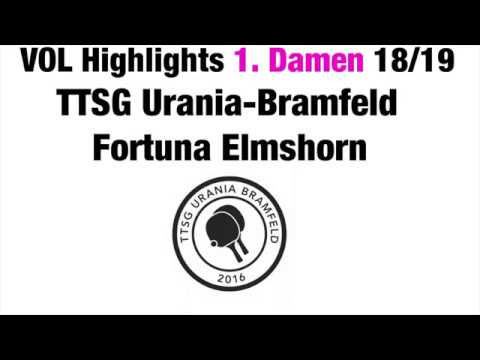 VOL Damen Highlights 18/19 Saisonstart TTSG Urania-Bramfeld