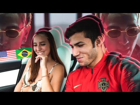 GRINGA REAGINDO A "OK BABY" - JAPA