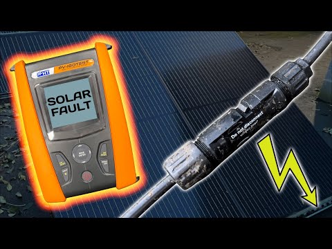 Fault Finding in Solar PV Systems - PV ISOTEST