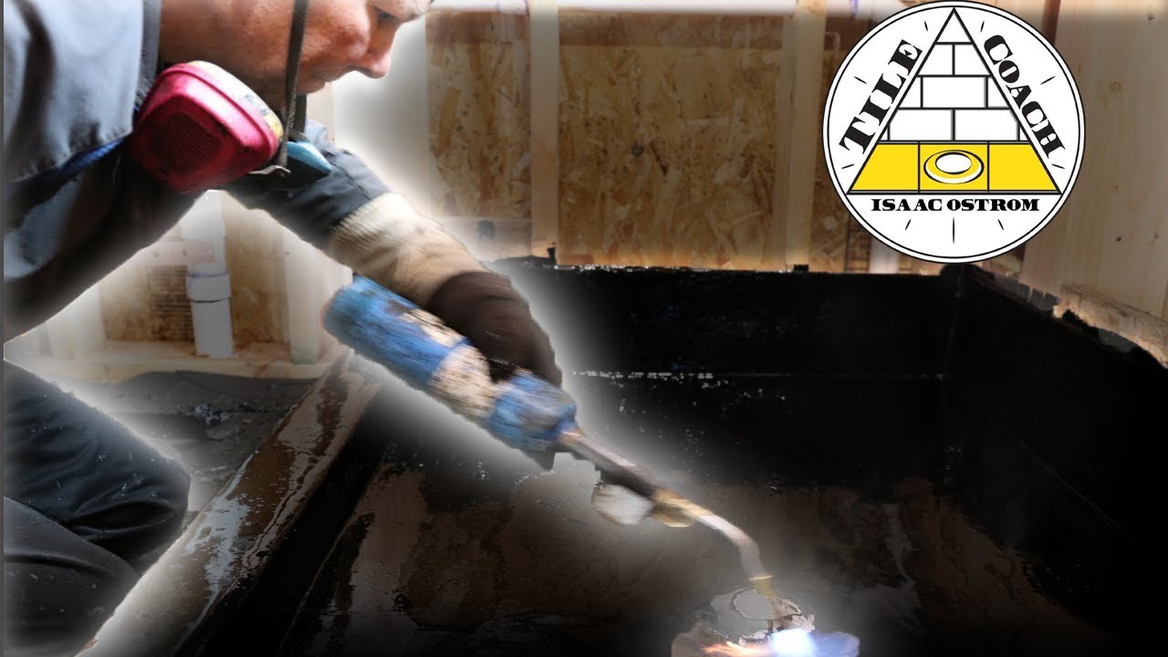 Hot Mop Shower Pan: How Its Done