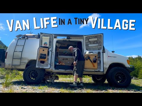 VAN LIFE On a Tiny Island Of 500 People. Camping On NATIVE LAND