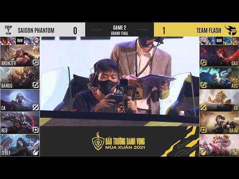 FL vs SGP Game 2 I Grand Final AOG 2021 Spring I Team Flash vs Saigon Phantom Full Game