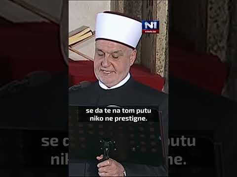 Kavazović: Put vjernika je put dobra. U njemu je njegova sreća, snaga i zadovoljstvo.