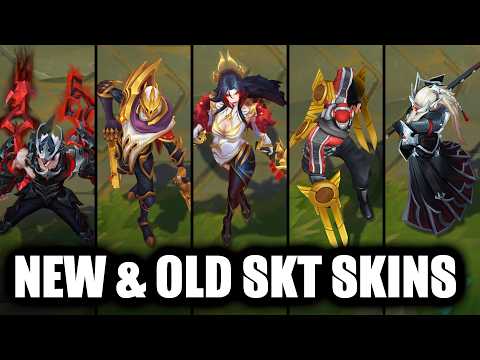 T1 Worlds champion skins full champion spotlight