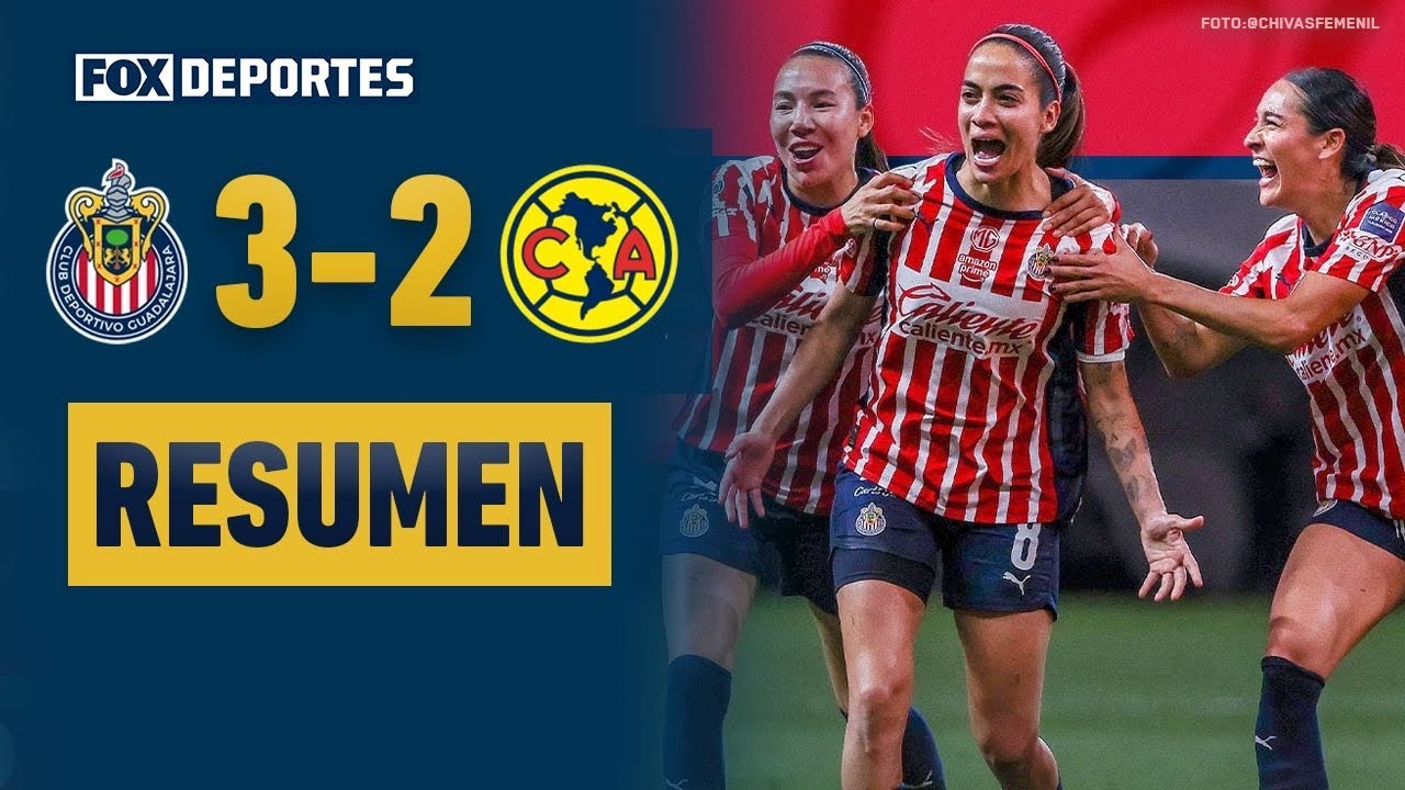 🔥 ¡REMONTADA DE GUADALAJARA! | Chivas 3-2 América | HIGHLIGHTS | Jornada 10 | Liga MX Femenil