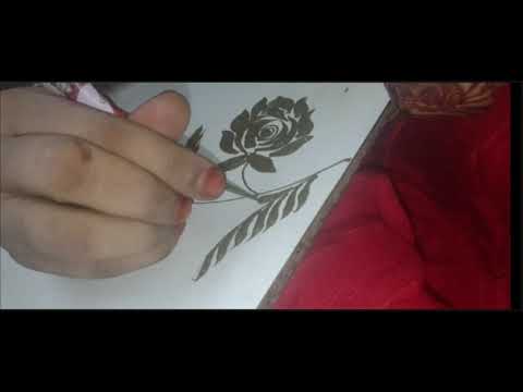 Henna Dubai mehndi design by meenaz khan | rose | flower | leaf | patti | home science