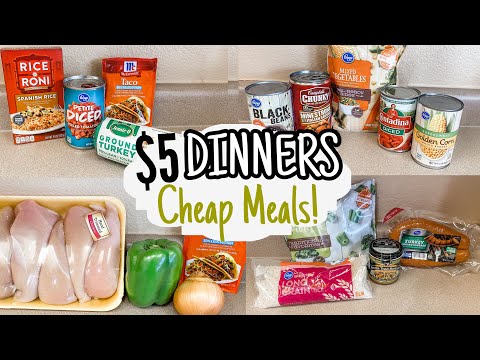 Cheap and Easy Meals