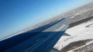 preview picture of video 'Take off from Pulkovo (St.Petersburg) - B737-300 / Взлёт Пулково'