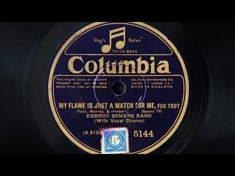 Debroy Somers Band - My Flame Is Just A Match For Me