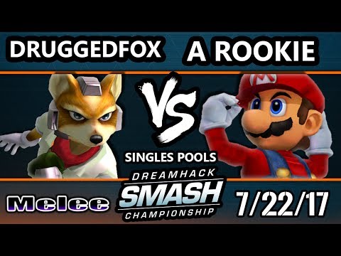 DHATL 17 Melee - Balance | DruggedFox (Fox) Vs. A Rookie (Mario) SSBM Singles Pools - SSBM
