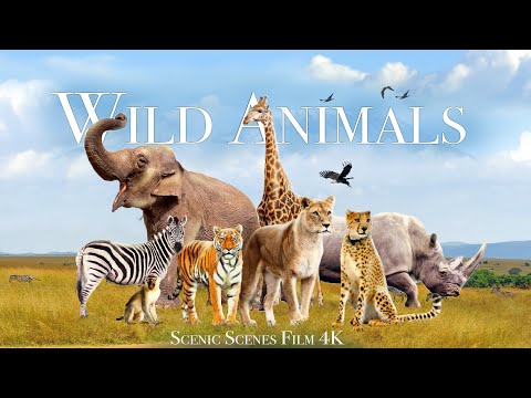 Amazing Scene of Wild Animals In 4K - Scenic Relaxation Film - Part 2