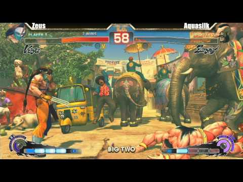SSF4 AE2012 Zeus vs Aquasilk - Big Two #11 Tournament Sponsored by Shoryuken.com