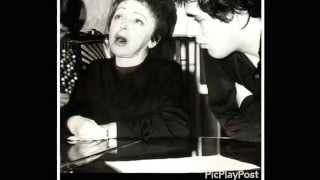 Édith Piaf &quot;les Gens&quot;, au Bobino, Paris- février 1963