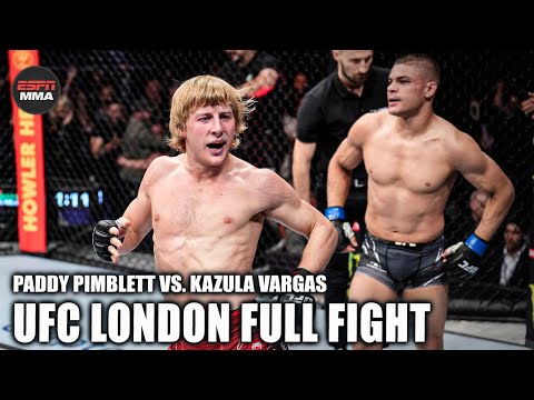 Paddy Pimblett vs Kazula Vargas full fight