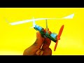 How To Make Simple Airplane RC Plane At Home Very Simple Drone Motor