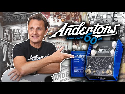 ThorpyFX Six Zero Andertons 60th Anniversary 2024 - Black / Blue image 8