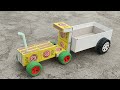 How To Make Matchbox Tractor Trolley At Home Diy Mini Tractor Trolley Science Project