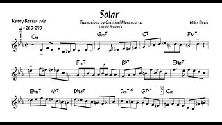 Kenny Barron - Solar (transcription)