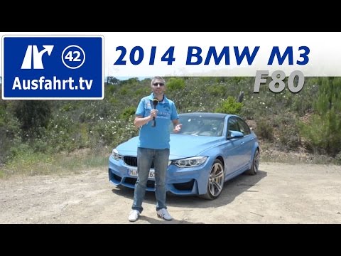 2014 BMW M3 (F80) Test Drive / Fahrbericht der Probefahrt / Test / Review (german)