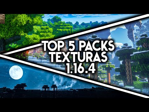 TOP 5 TEXTURE PACKS for MINECRAFT 1.16.4