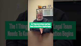 What Every Legal Team Should Do Before Litigation Starts