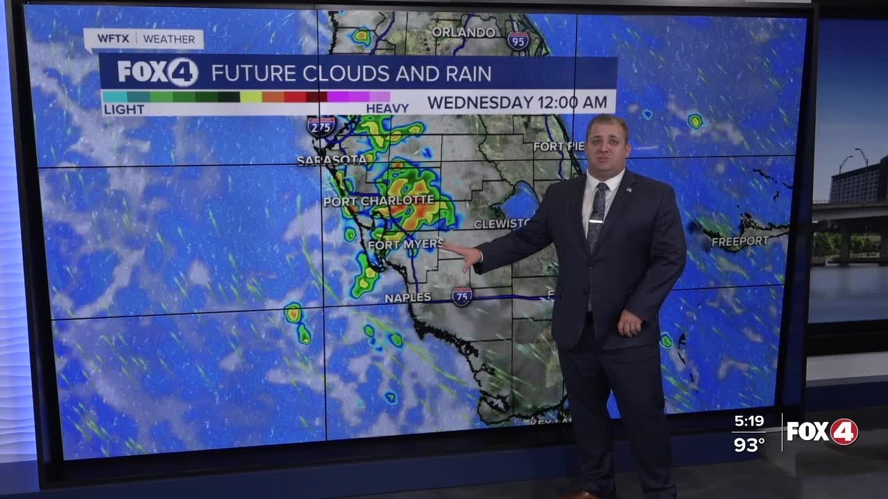 FORECAST:  Rain chances increasing later this week