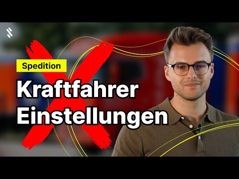 DARUM stellen Sie keine Kraftfahrer ein!