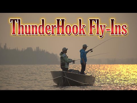 ThunderHook Fly-In Part 1. (Whitewater Lake Walleye)