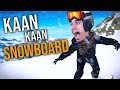 My First Time Snowboarding