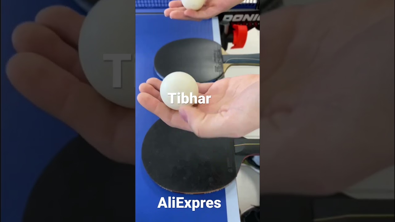 Tibhar vs Aliexpres racket #shorts #pingpong #tabletennis