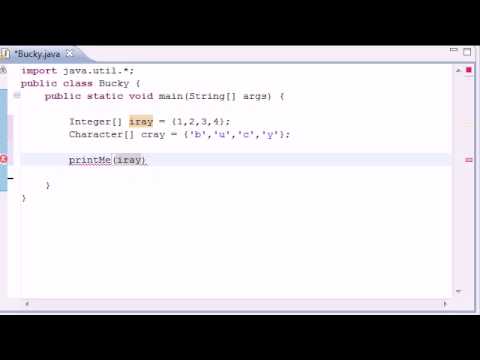 Intermediate Java Tutorial 17 Generic Methods Youtube