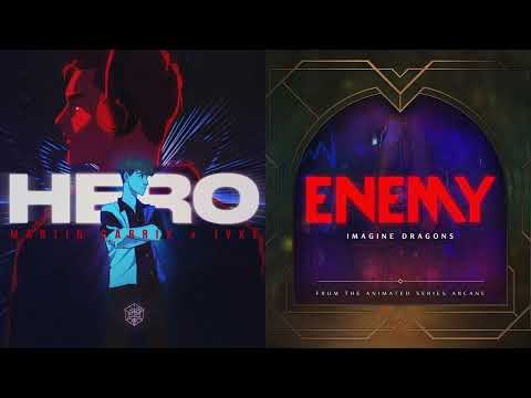 HERO x ENEMY (Martin Garrix & JVKE vs Imagine Dragons & JID) [Goobsie Mashup]