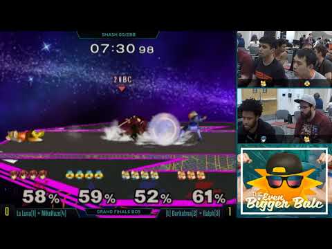 The Even Bigger Balc - La Luna + MikeHaze vs Darkatma + Ralph - Doubles Grand Finals - SSBM
