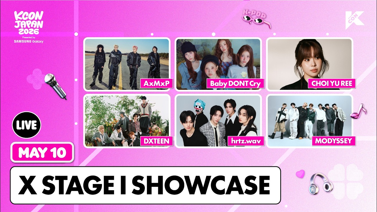 ⭐️X STAGE I SHOWCASE I KCON JAPAN 2026 - MAY 10 (SUN)