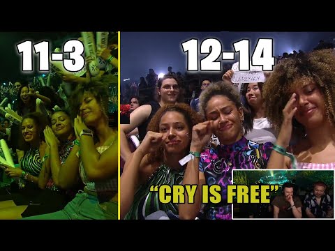 Tarik reacts to Brazilian CROWD before vs after the Loss vs Fnatic - LOUD vs FNATIC VCT LOCK//IN