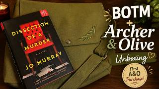 May BOTM Book and Archer and Olive Cross Body Bag Unboxing